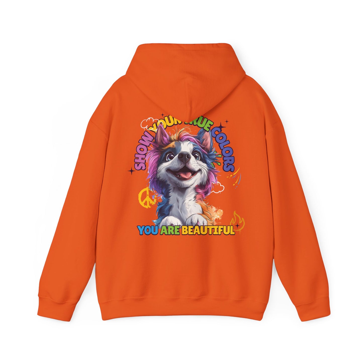 Unser "Show your true colours" - Unisex Heavy Blend™ Hoodie Sweatshirt