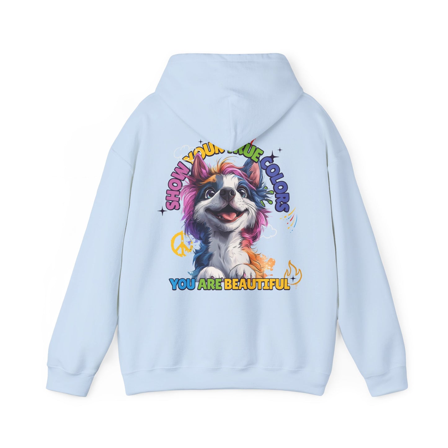 Unser "Show your true colours" - Unisex Heavy Blend™ Hoodie Sweatshirt