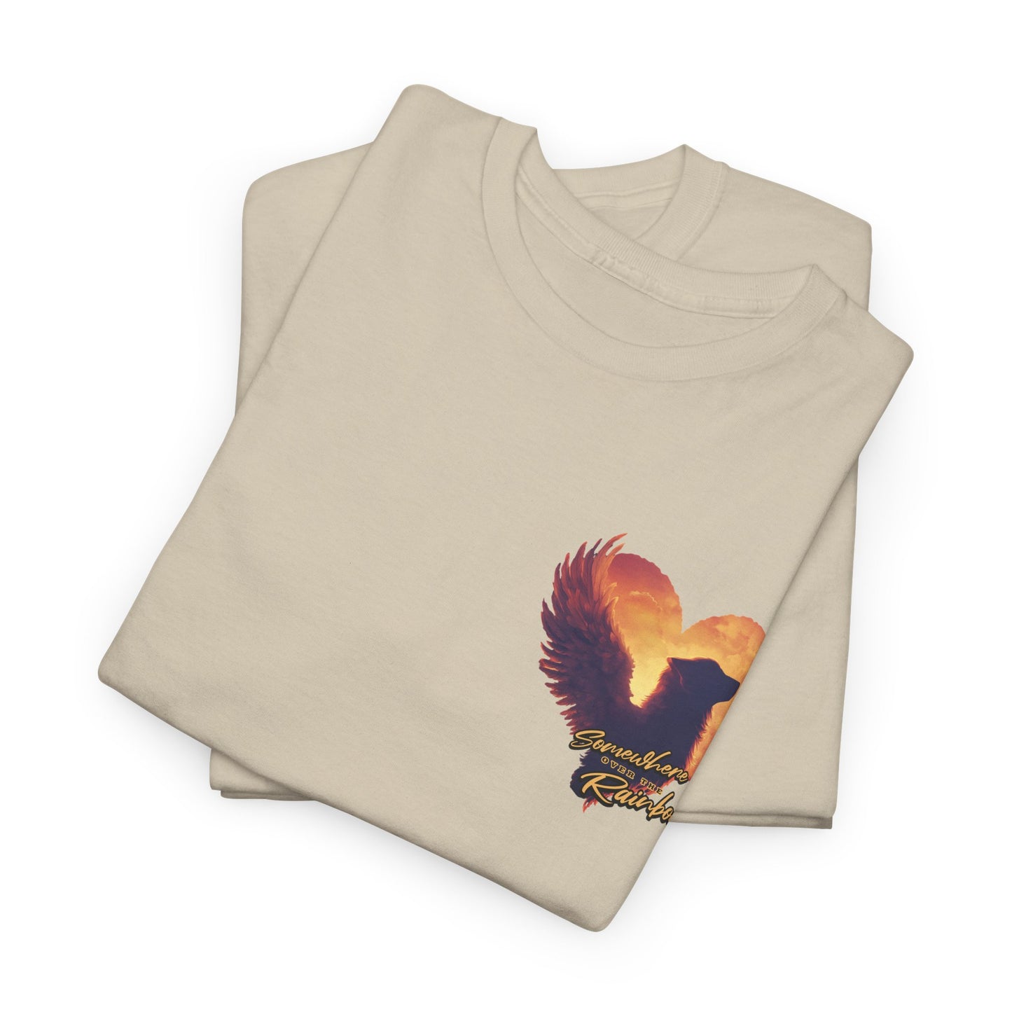 Somewhere over the rainbow tshirt - Unisex Heavy Cotton Tee