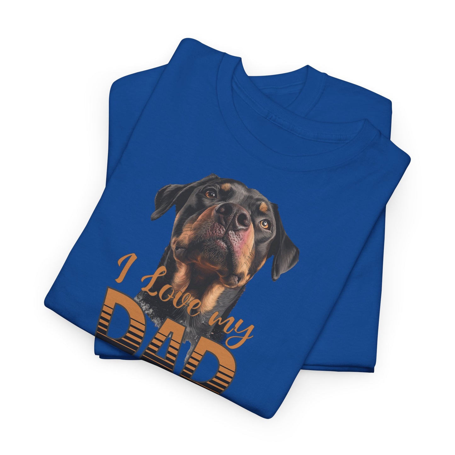 Dog Love Unisex Tee - I Love My Dad Tshirt