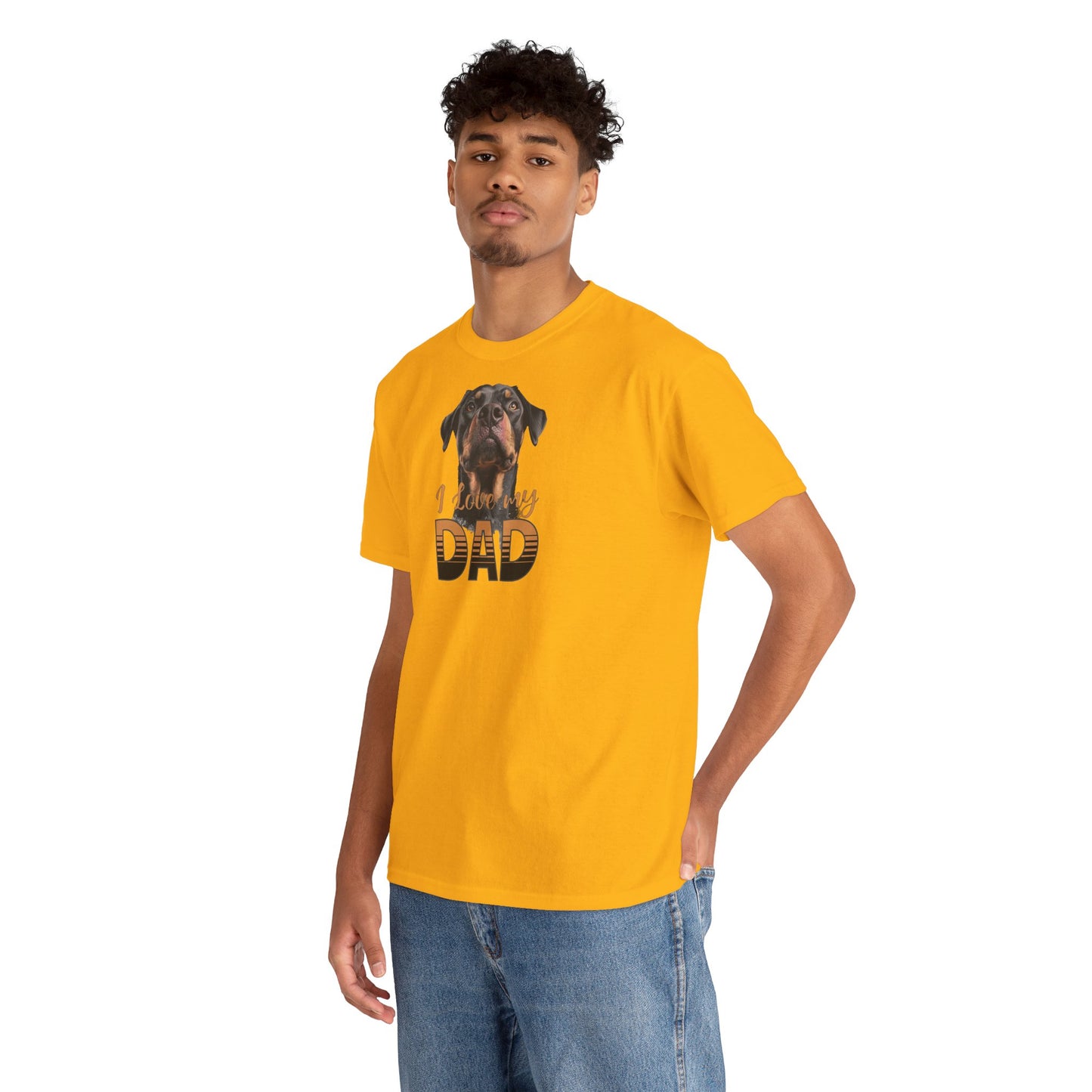 Dog Love Unisex Tee - I Love My Dad Tshirt