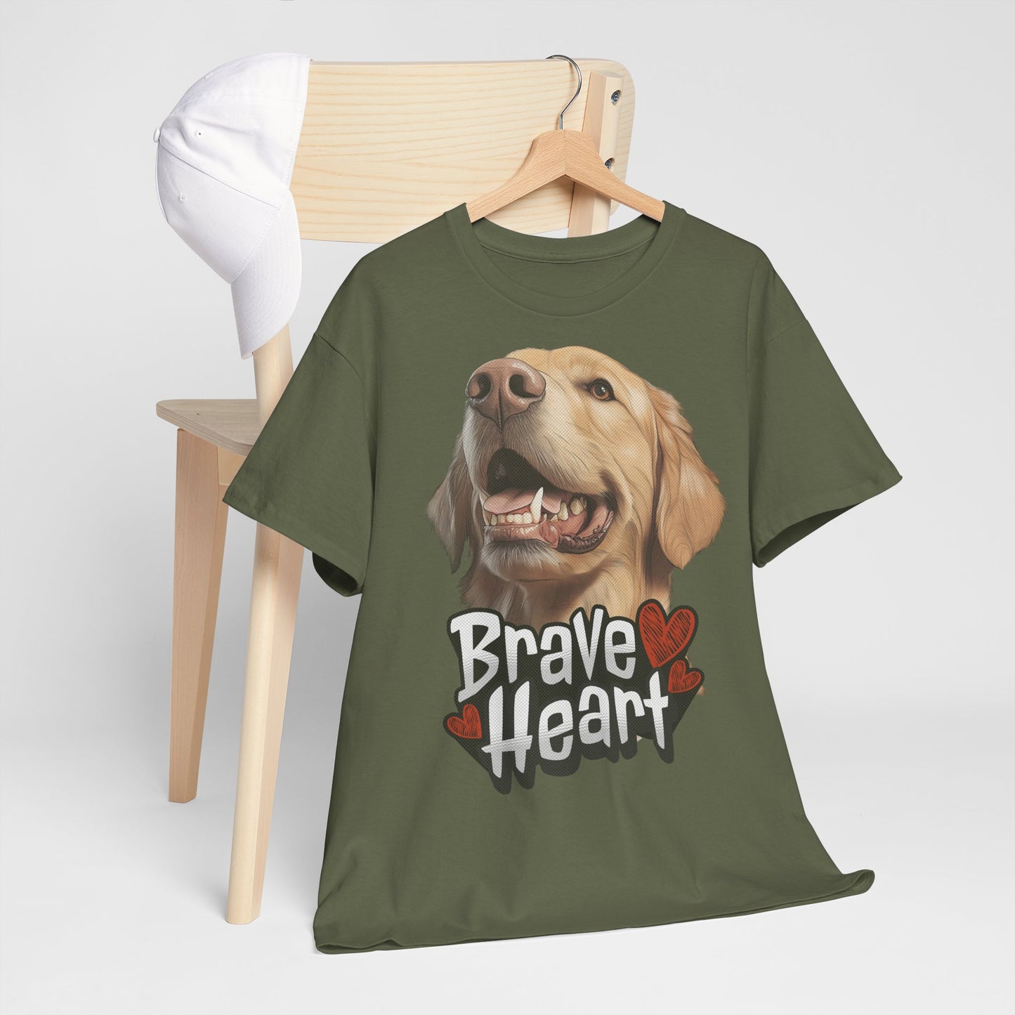 Brave Heart Goldie Hunde Tshirt