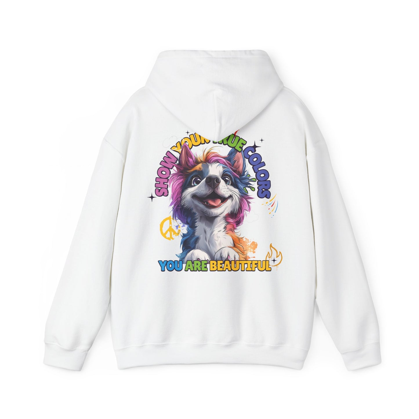 Unser "Show your true colours" - Unisex Heavy Blend™ Hoodie Sweatshirt