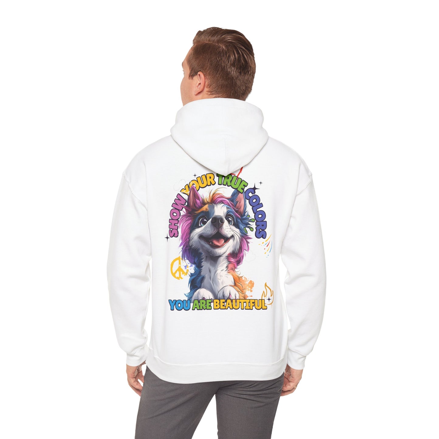 Unser "Show your true colours" - Unisex Heavy Blend™ Hoodie Sweatshirt