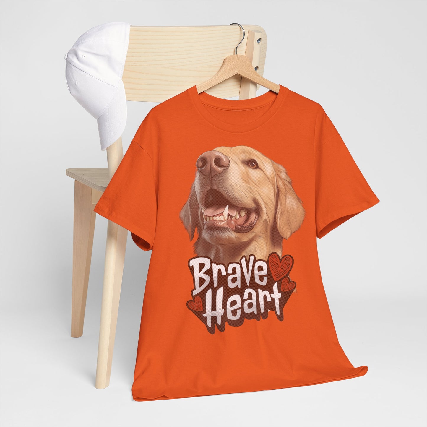 Brave Heart Goldie Hunde Tshirt