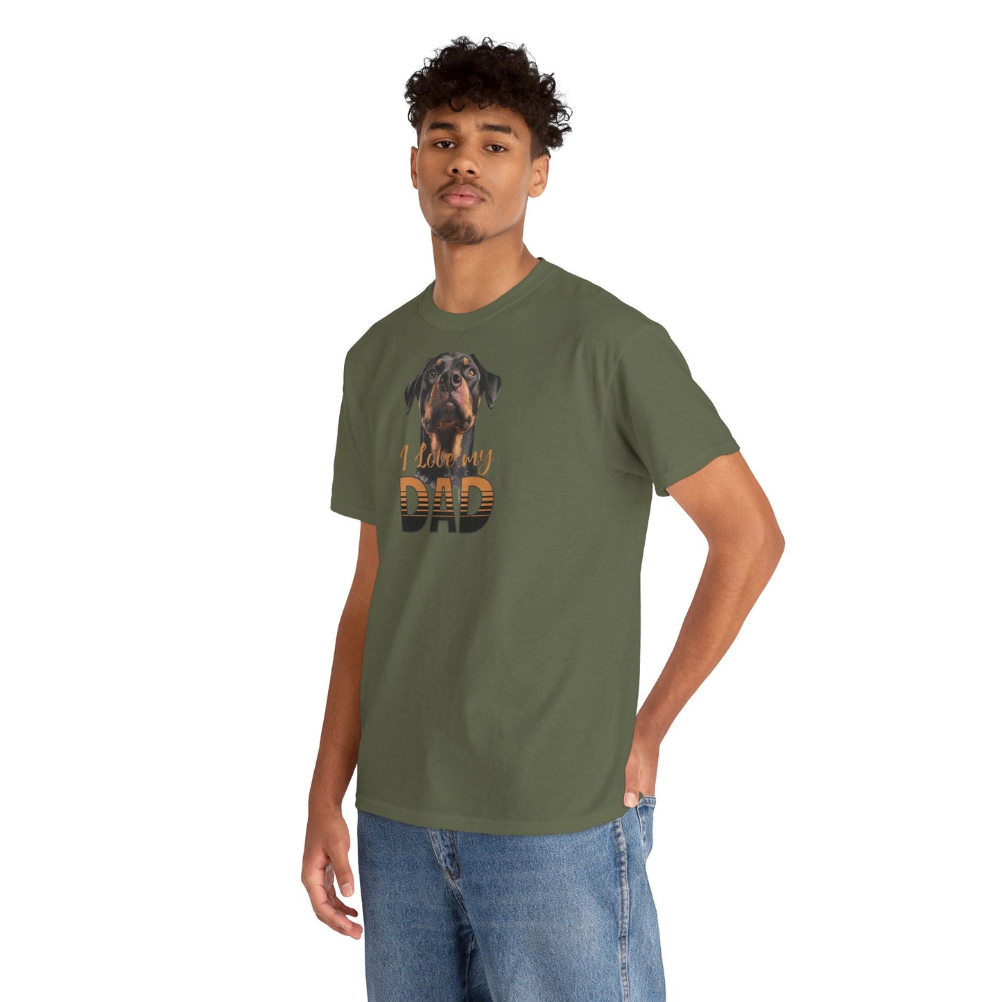 Dog Love Unisex Tee - I Love My Dad Tshirt