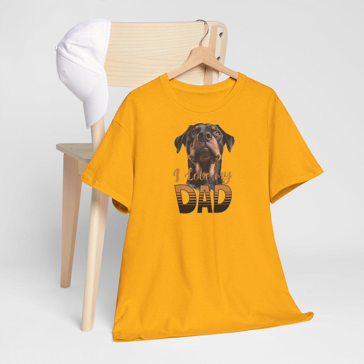 Dog Love Unisex Tee - I Love My Dad Tshirt