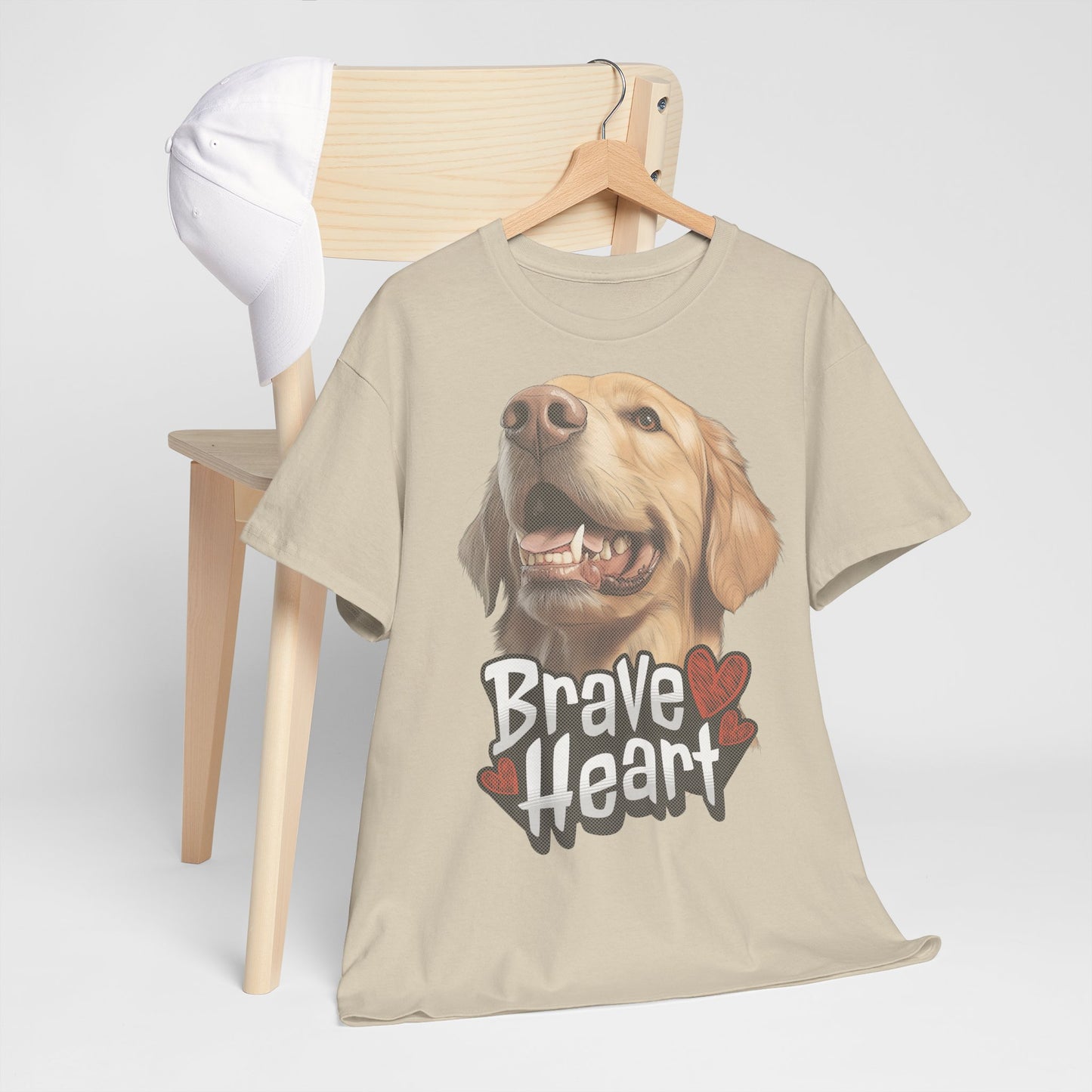 Brave Heart Goldie Hunde Tshirt