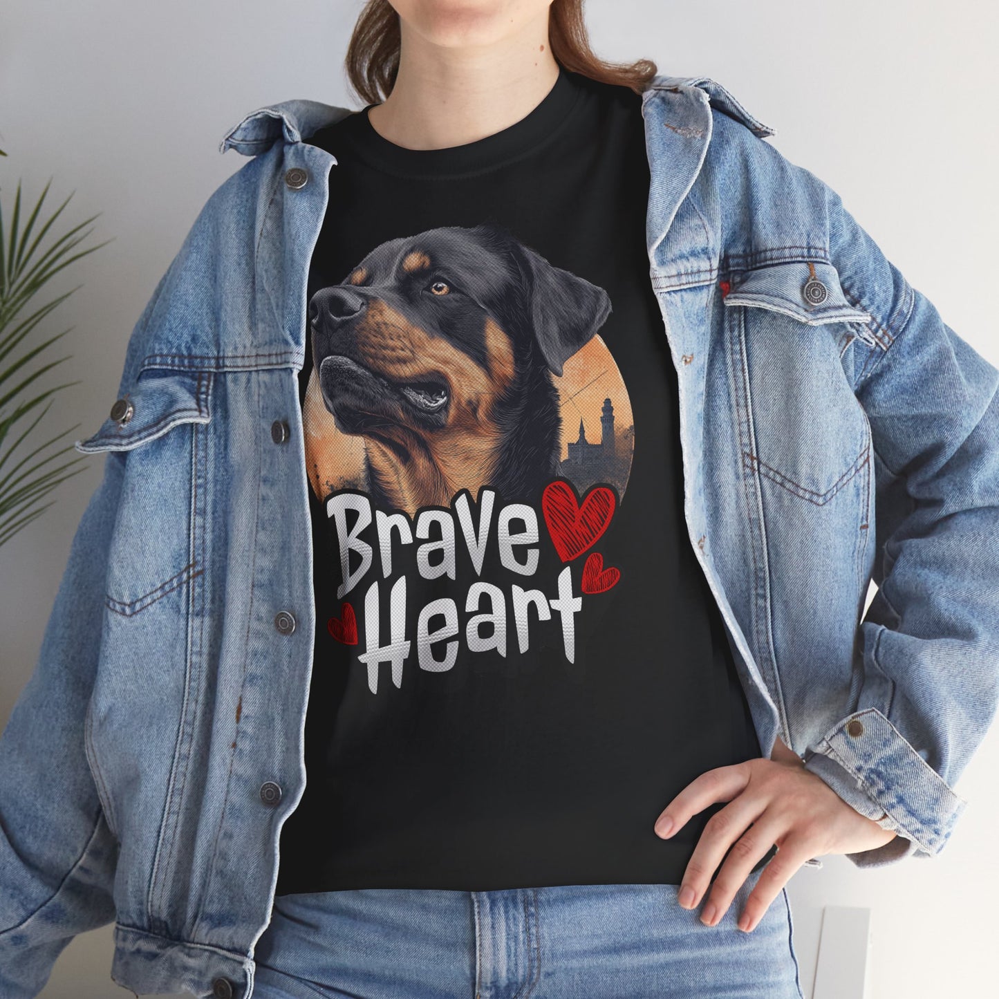 Brave Heart Hunde Tshirt