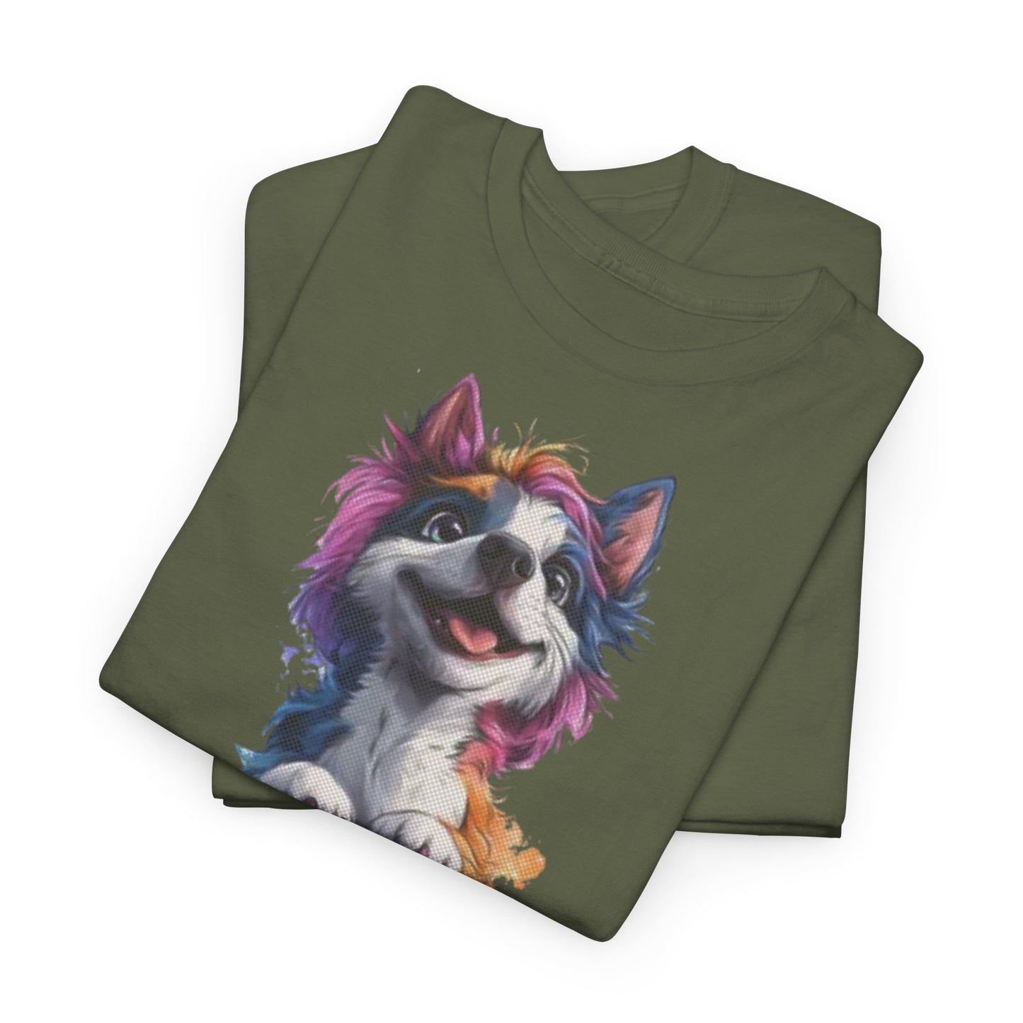Brave Heart Einhornhund Hunde Tshirt