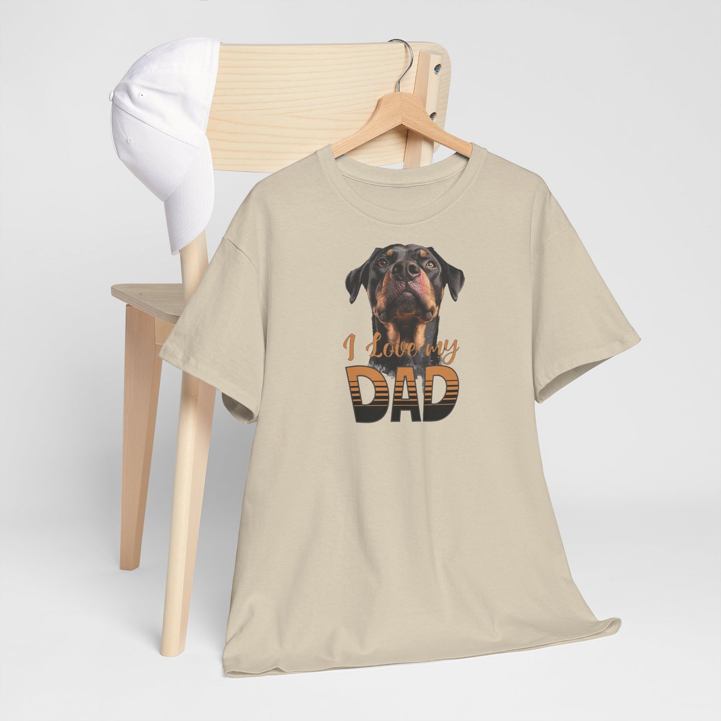 Dog Love Unisex Tee - I Love My Dad Tshirt