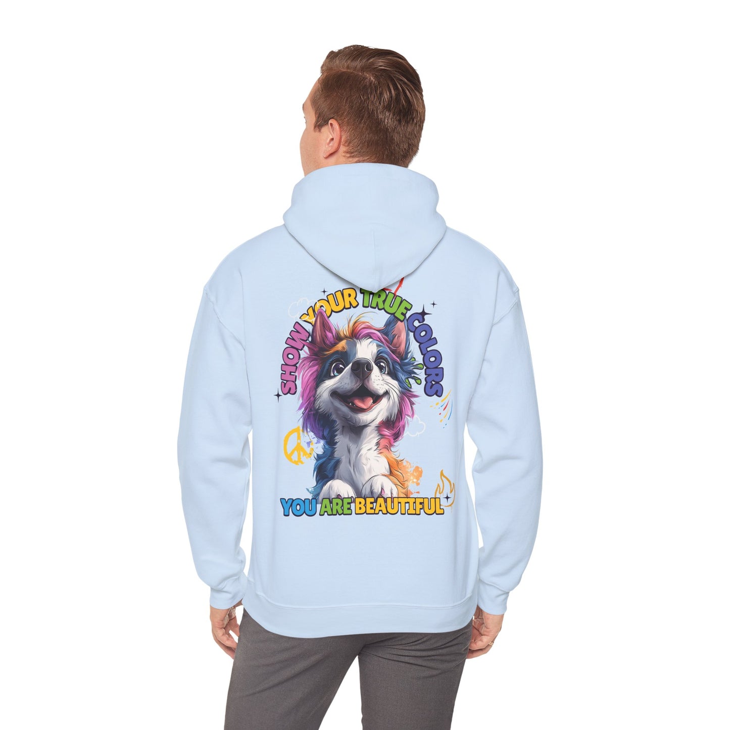 Unser "Show your true colours" - Unisex Heavy Blend™ Hoodie Sweatshirt