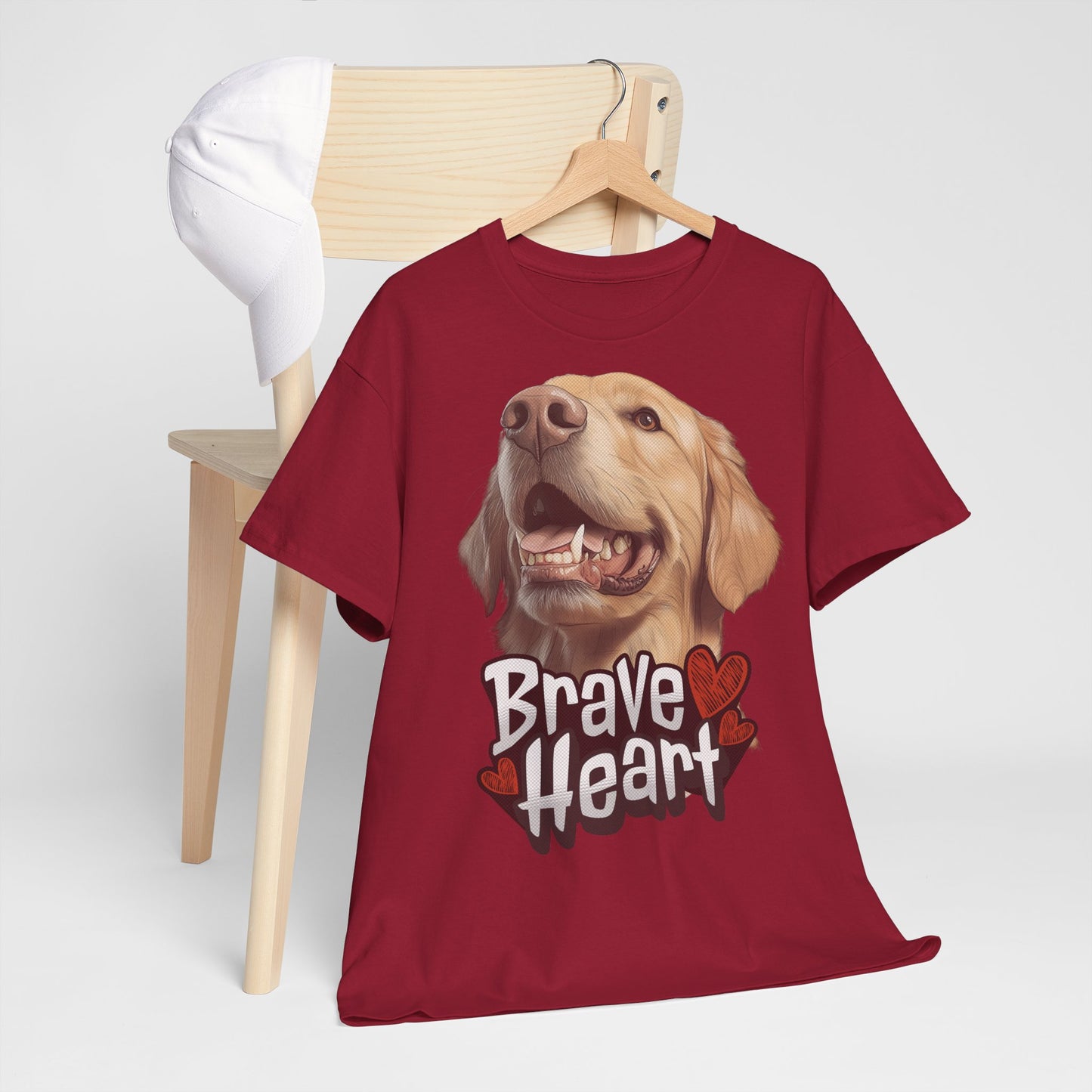 Brave Heart Goldie Hunde Tshirt