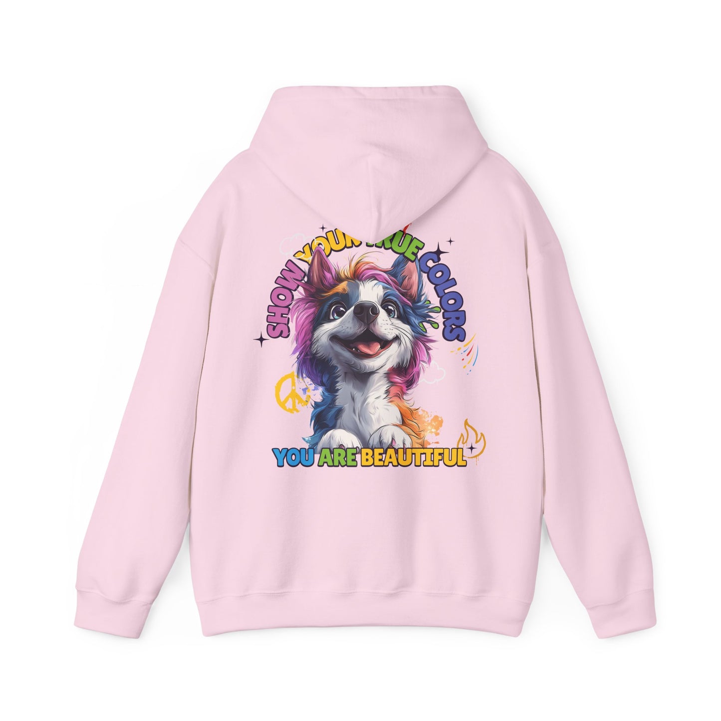 Unser "Show your true colours" - Unisex Heavy Blend™ Hoodie Sweatshirt