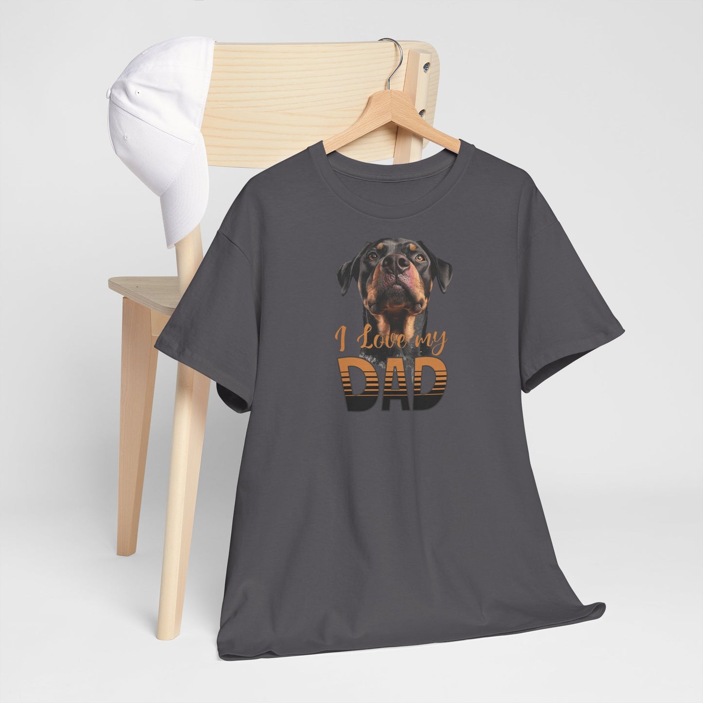 Dog Love Unisex Tee - I Love My Dad Tshirt