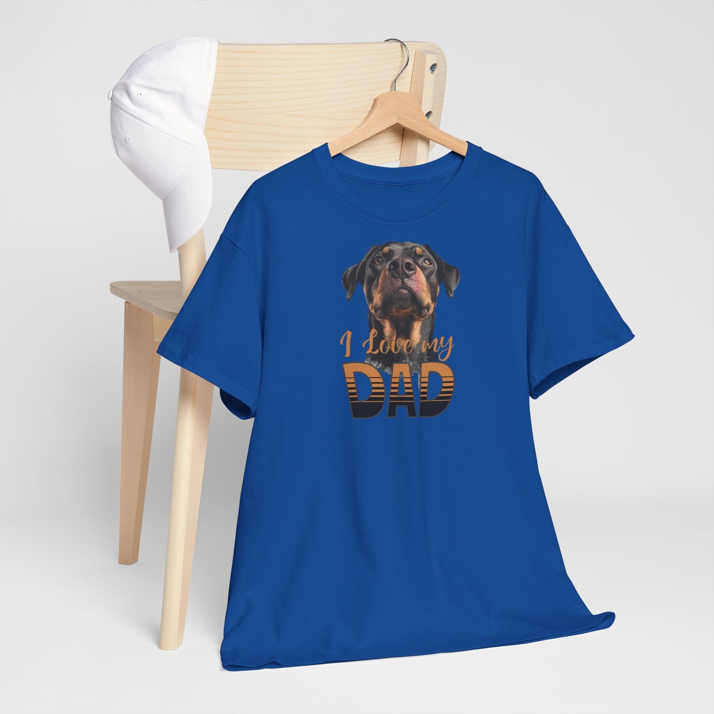 Dog Love Unisex Tee - I Love My Dad Tshirt