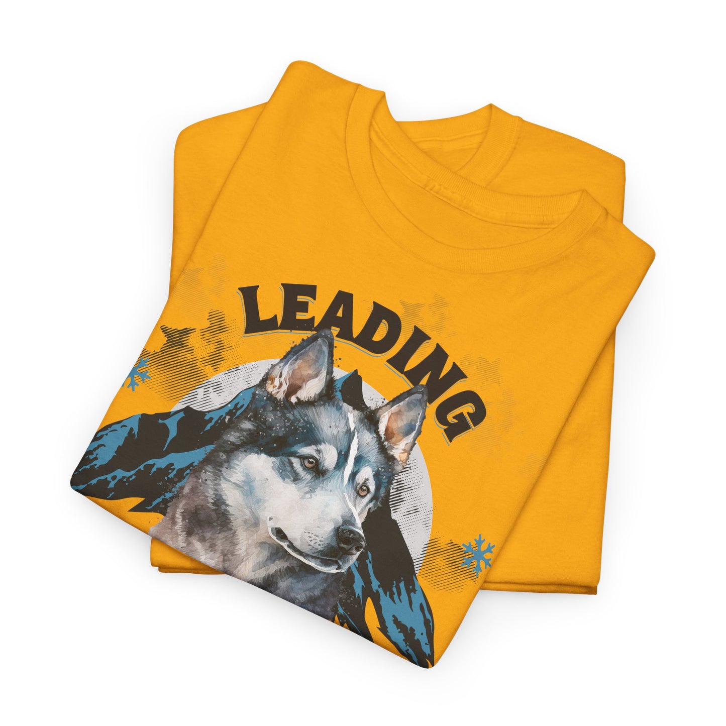 Husky Tshirt - Leading the Pack, Fearless Friend, Loyal for Life - Unisex Cotton