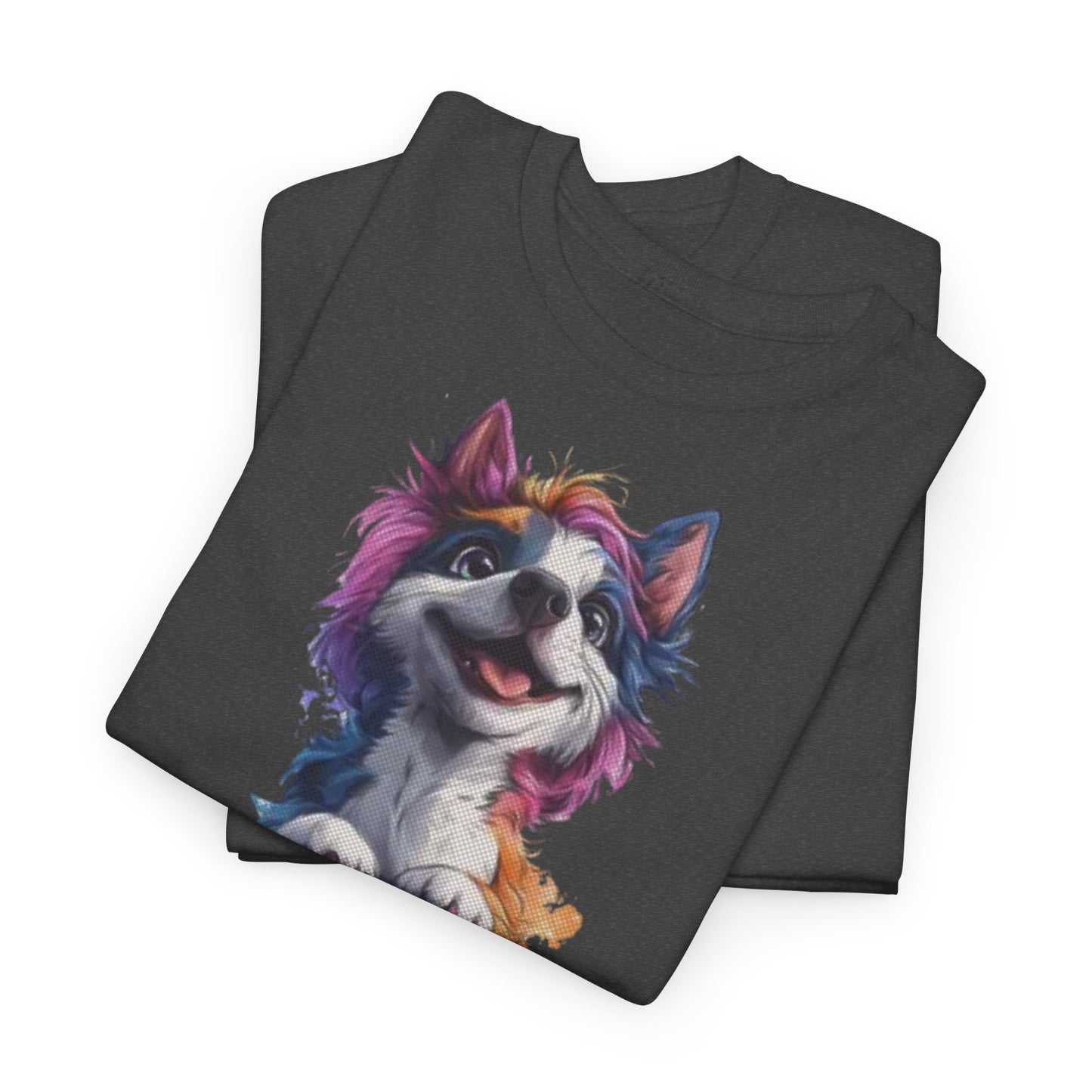 Brave Heart Einhornhund Hunde Tshirt