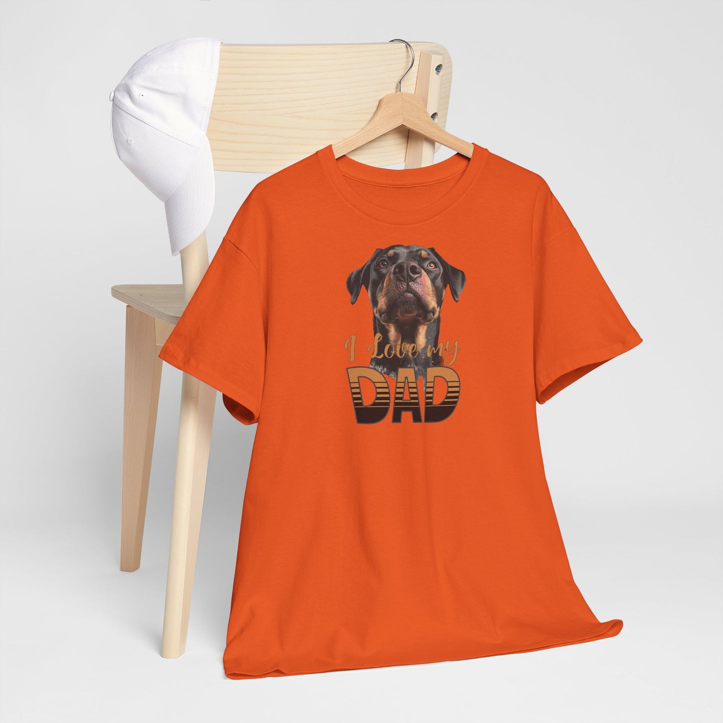 Dog Love Unisex Tee - I Love My Dad Tshirt