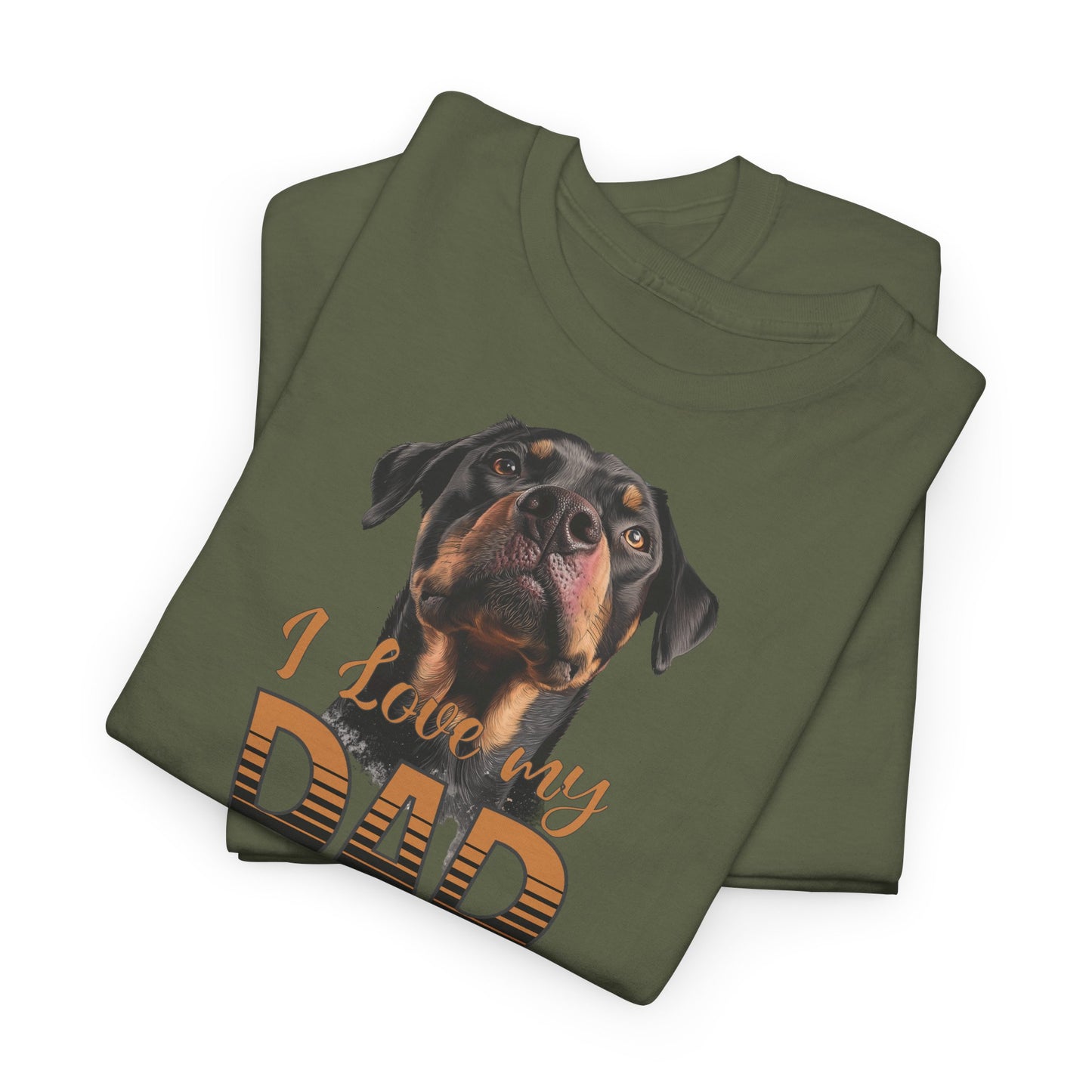 Dog Love Unisex Tee - I Love My Dad Tshirt