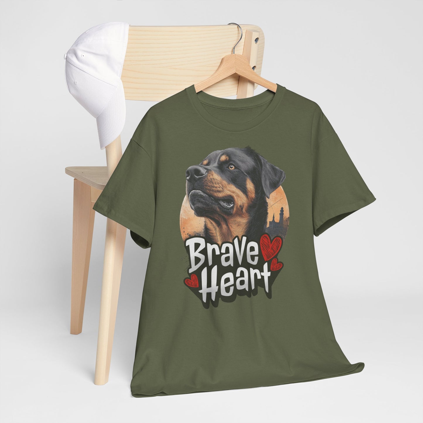 Brave Heart Hunde Tshirt