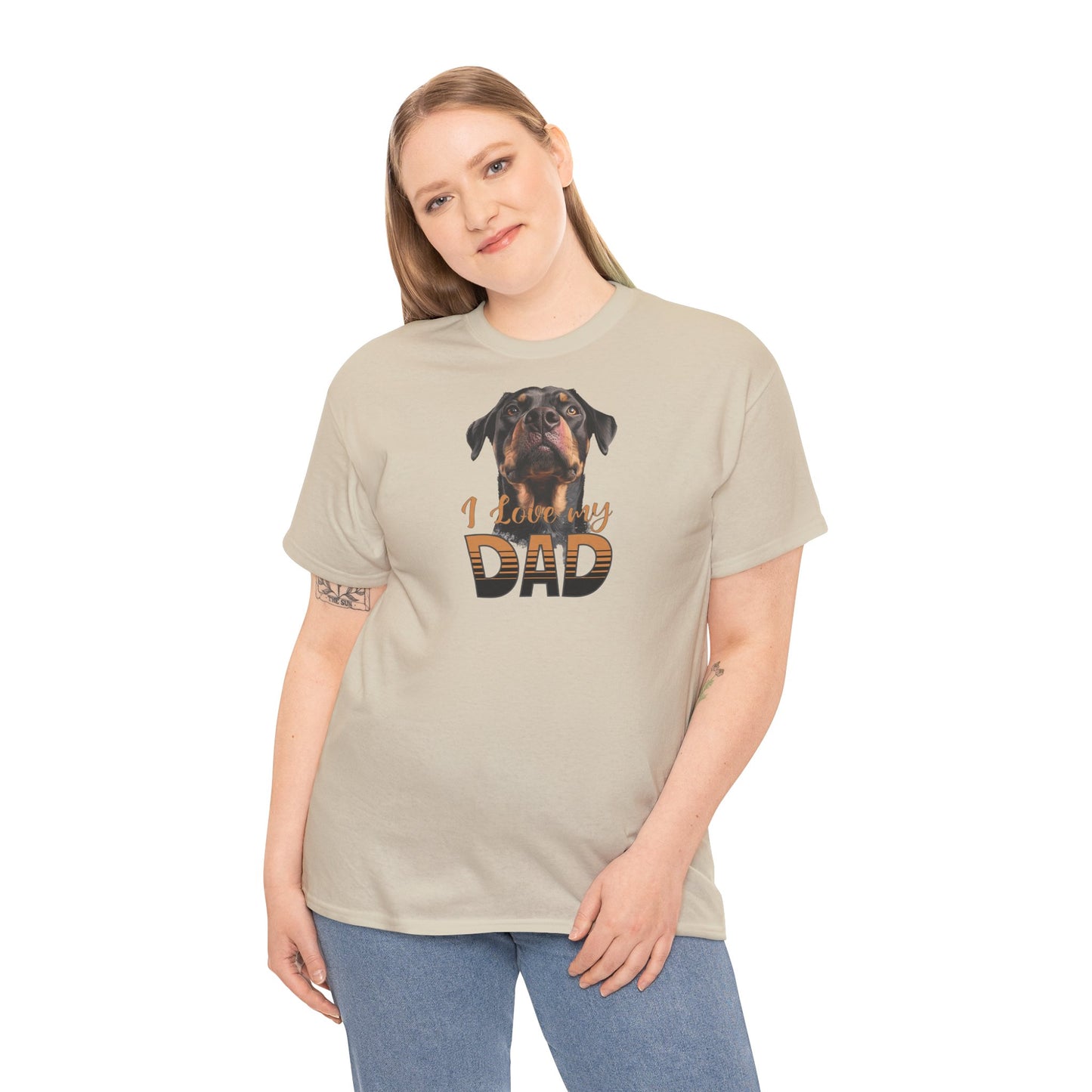 Dog Love Unisex Tee - I Love My Dad Tshirt