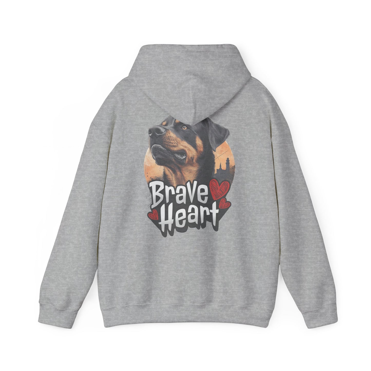 Brave Heart - Unisex Heavy Blend™ Hoodie Sweatshirt