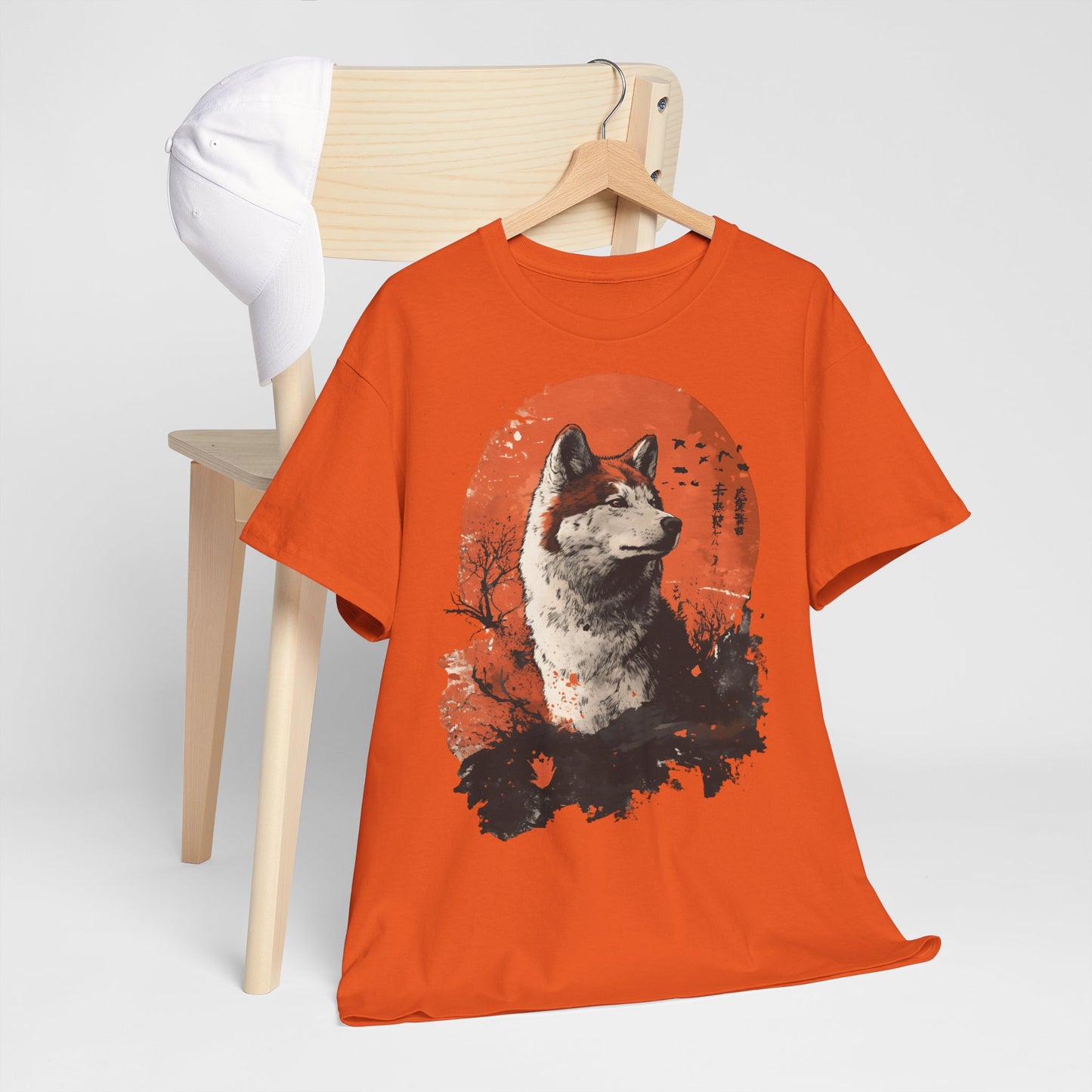 Shiba Inu "Red Moon" Tshirt