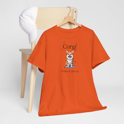 T-Shirt - Corgi 8 bit of pure joy -  Gamer Pet Tee