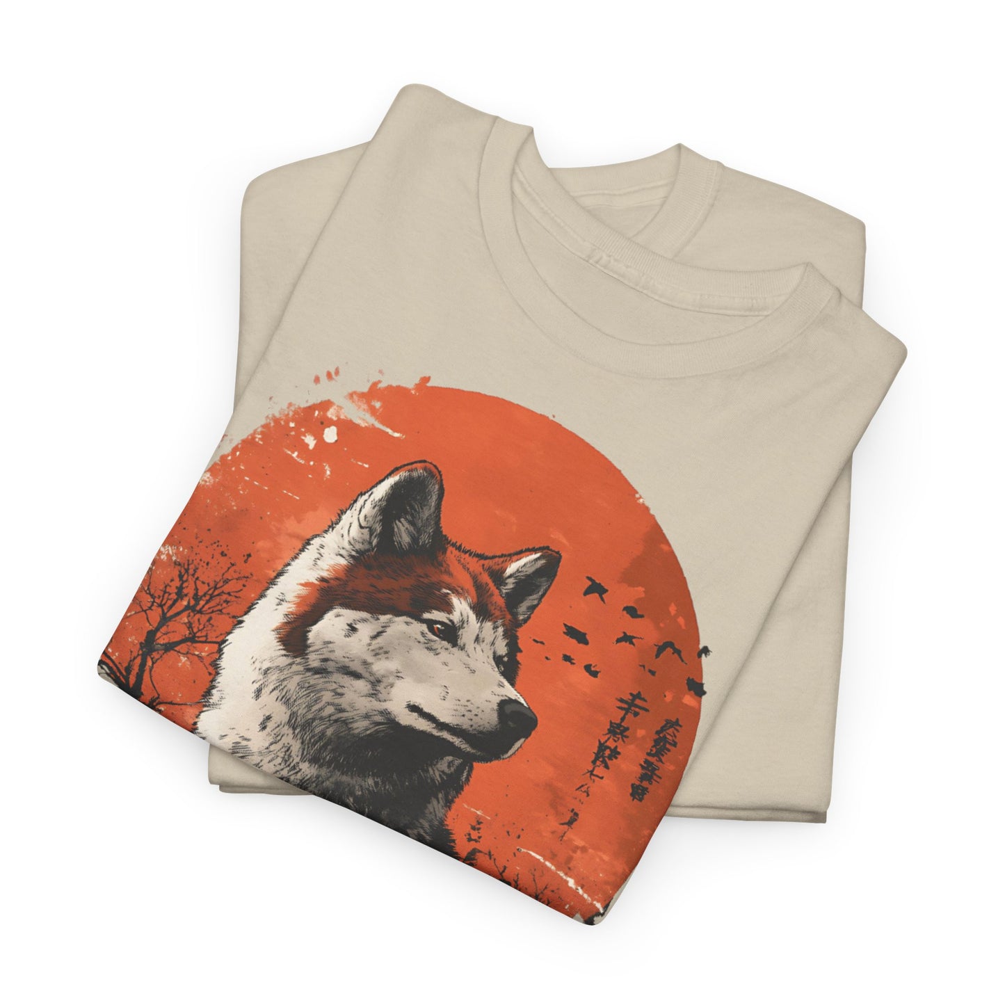 Shiba Inu "Red Moon" Tshirt