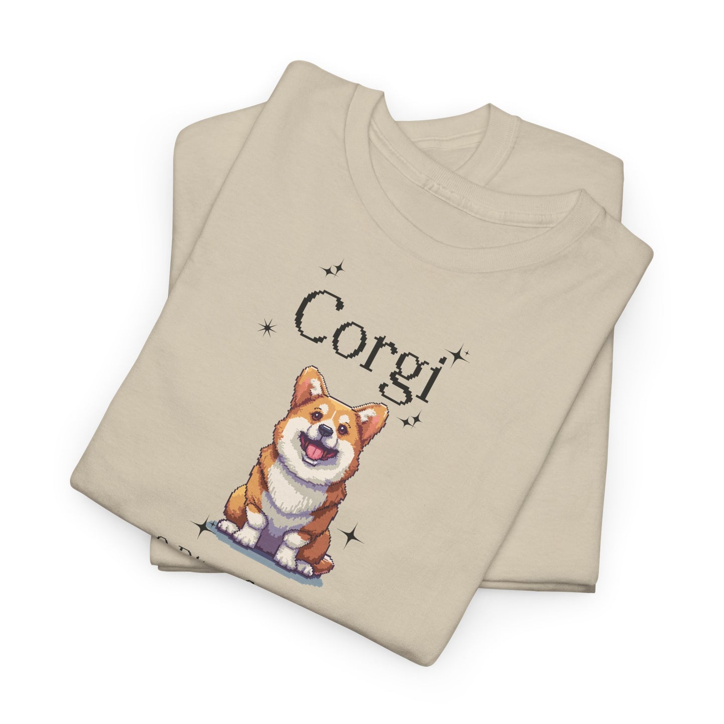 T-Shirt - Corgi 8 bit of pure joy -  Gamer Pet Tee