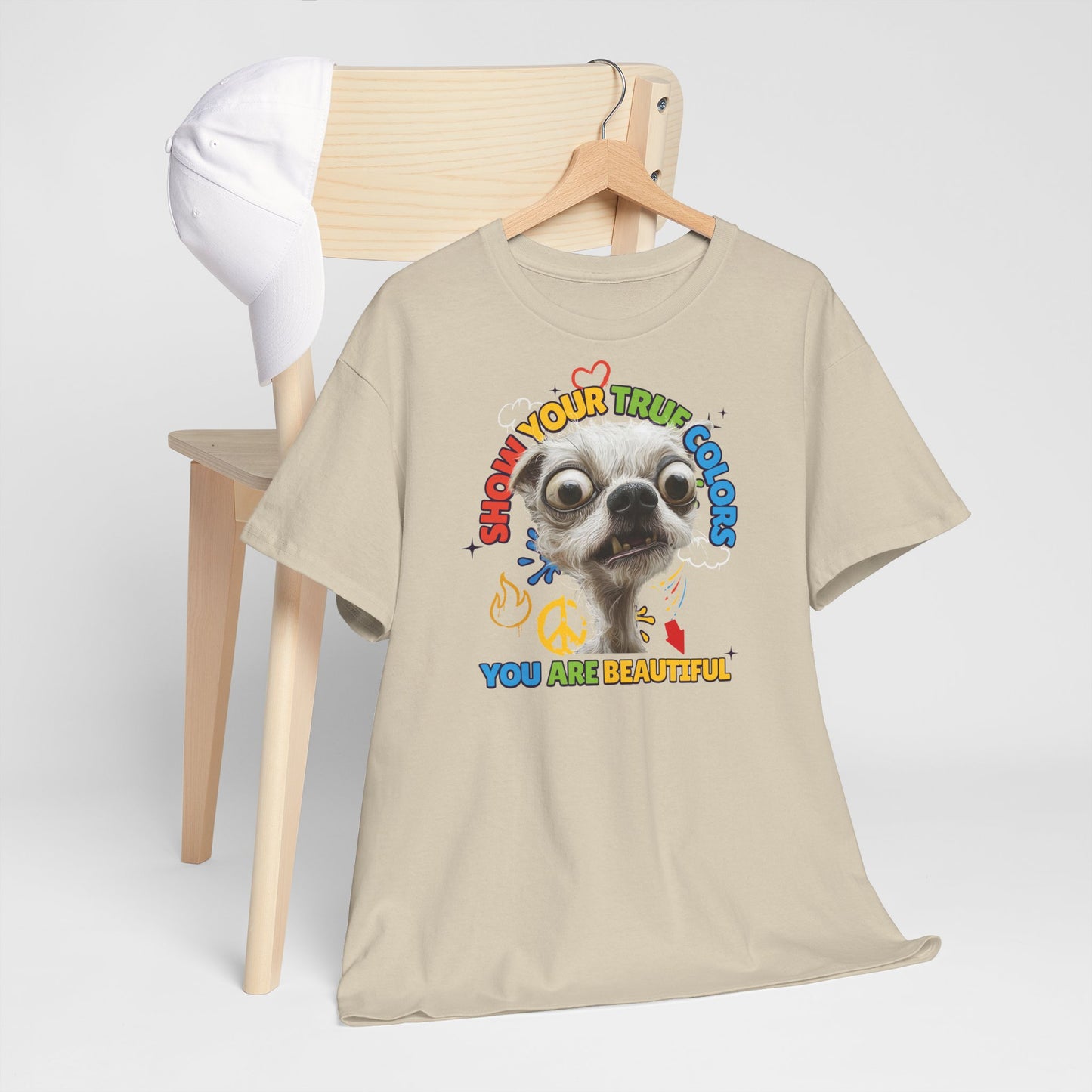 Show your true colors - You are beautiful - Hunde Tshirts. Gibt es in vielen verschiedenen Ausführungen.