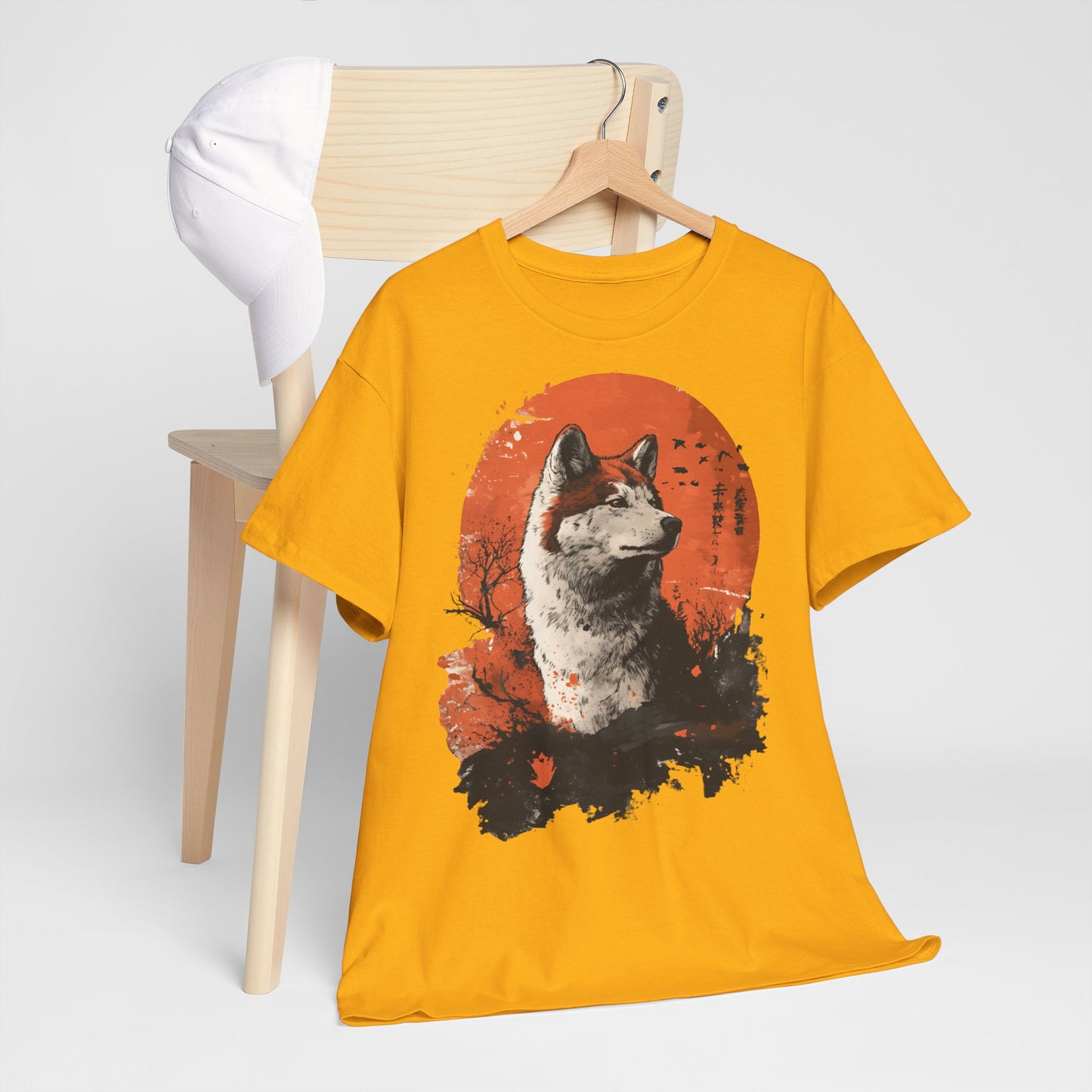 Shiba Inu "Red Moon" Tshirt