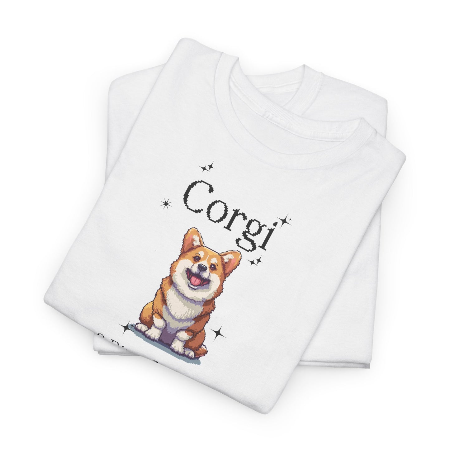 T-Shirt - Corgi 8 bit of pure joy -  Gamer Pet Tee