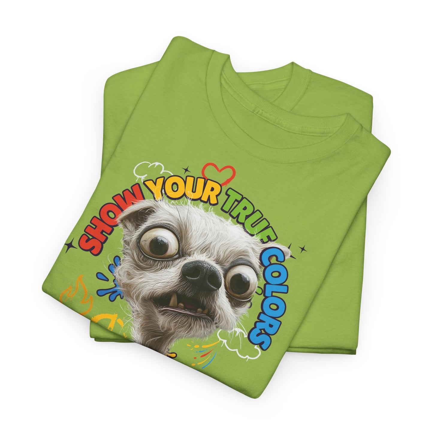 Show your true colors - You are beautiful - Hunde Tshirts. Gibt es in vielen verschiedenen Ausführungen.