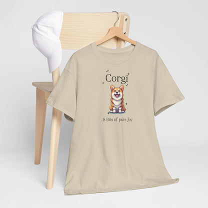 T-Shirt - Corgi 8 bit of pure joy -  Gamer Pet Tee