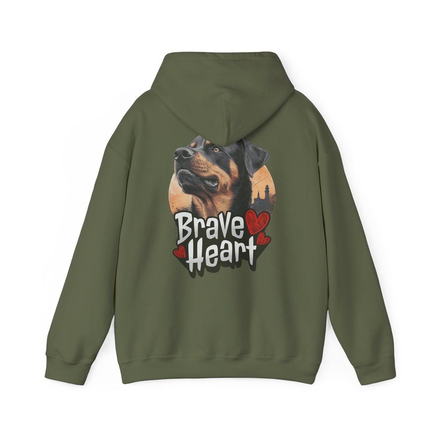 Brave Heart - Unisex Heavy Blend™ Hoodie Sweatshirt