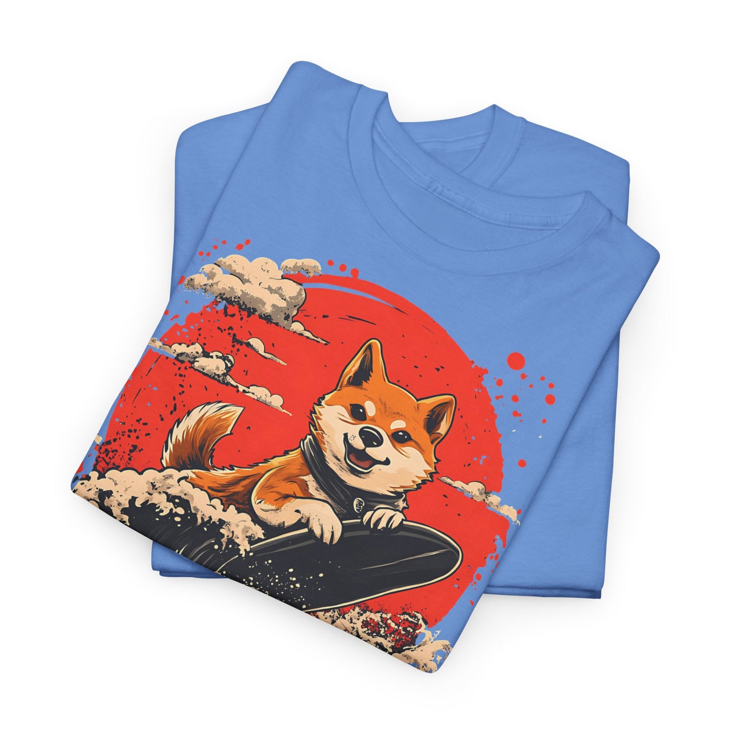 Shiba Inu Surfing T-Shirt