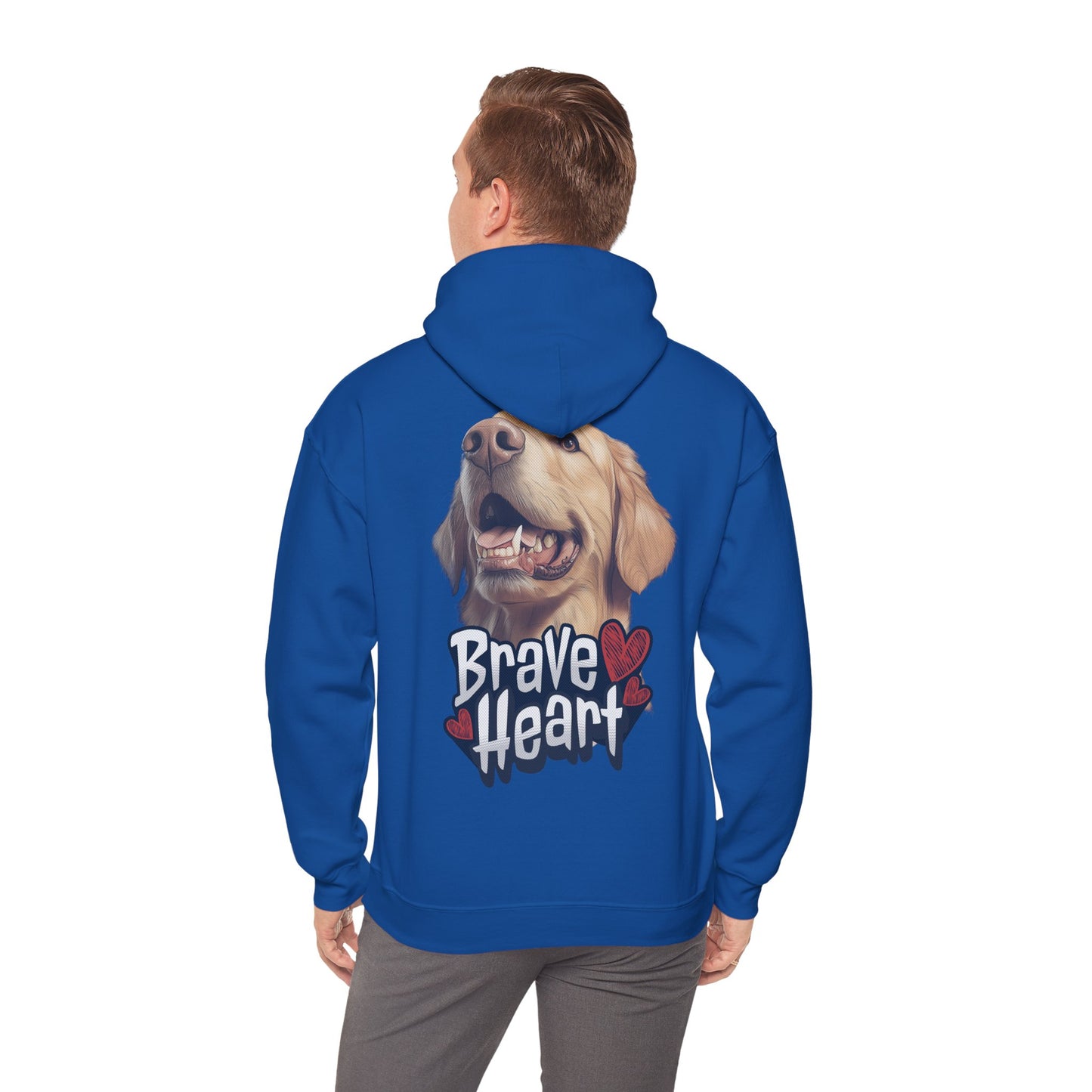 Brave Heart Goldie - Unisex Heavy Blend™ Hoodie Sweatshirt