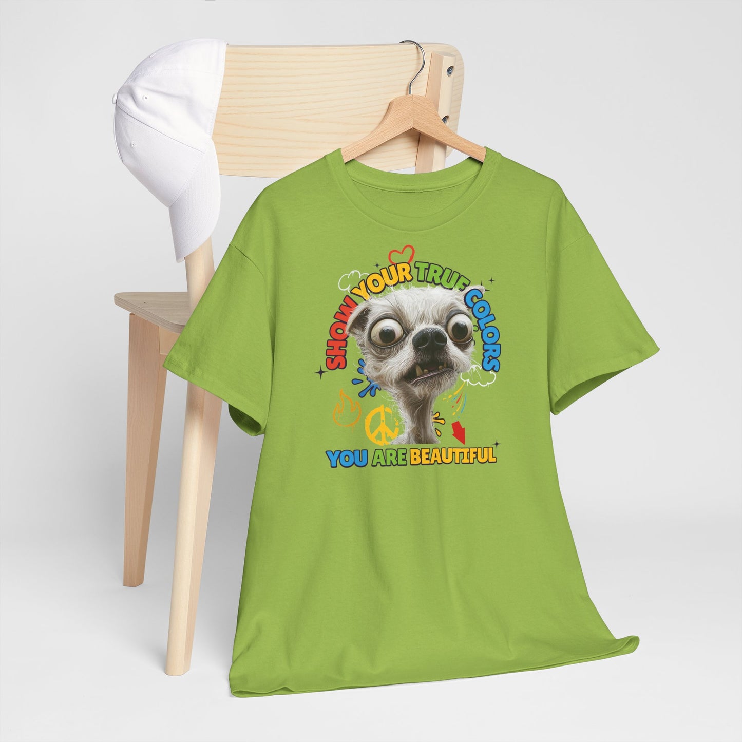 Show your true colors - You are beautiful - Hunde Tshirts. Gibt es in vielen verschiedenen Ausführungen.