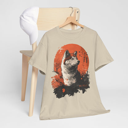 Shiba Inu "Red Moon" Tshirt