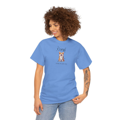 T-Shirt - Corgi 8 bit Gamer Pet Tee