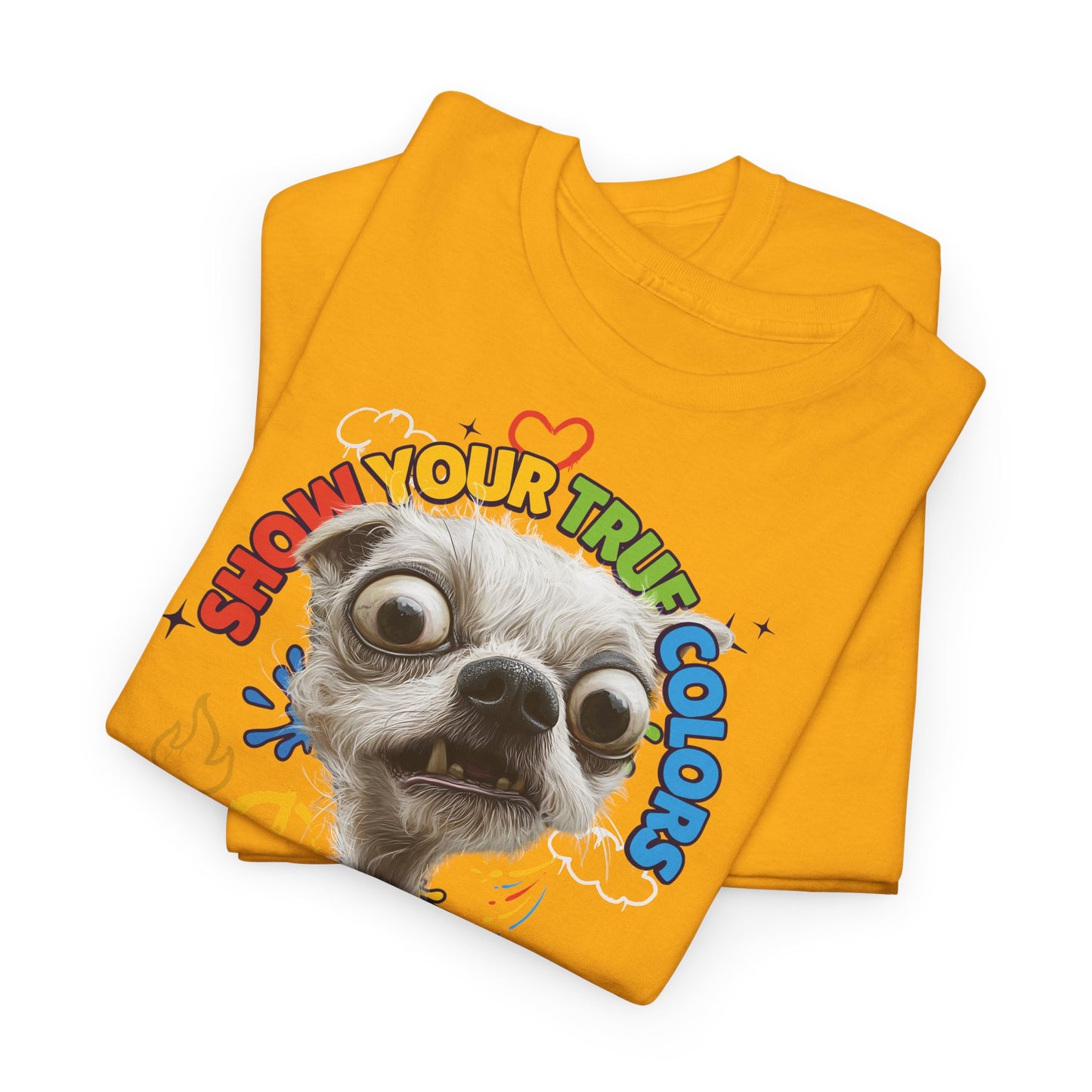 Show your true colors - You are beautiful - Hunde Tshirts. Gibt es in vielen verschiedenen Ausführungen.