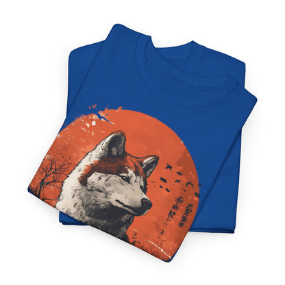 Shiba Inu "Red Moon" Tshirt