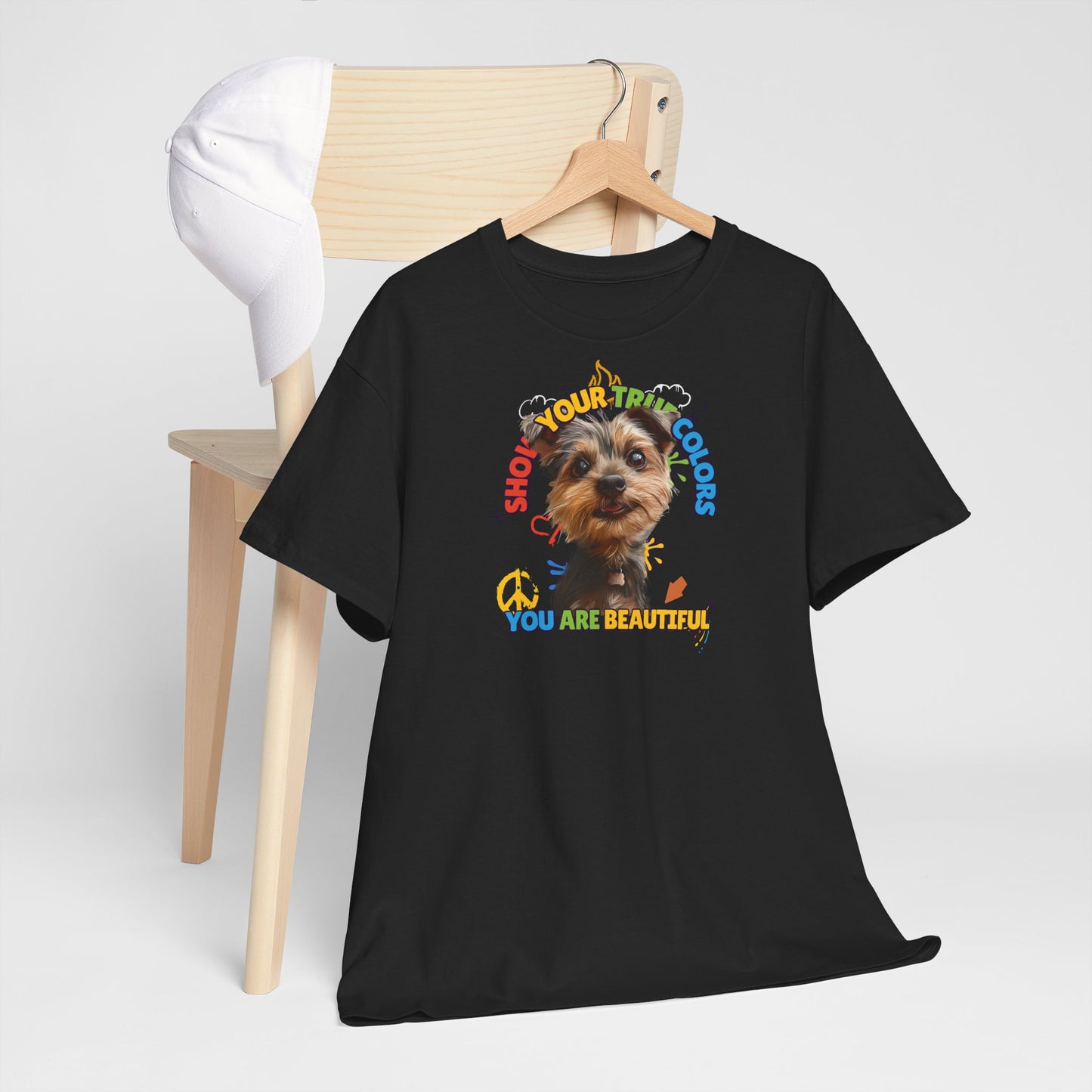 Show your true colors - You are beautiful - Hunde Tshirts. Gibt es in vielen verschiedenen Ausführungen.