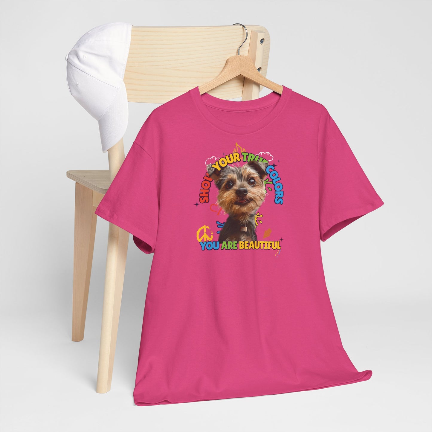 Show your true colors - You are beautiful - Hunde Tshirts. Gibt es in vielen verschiedenen Ausführungen.