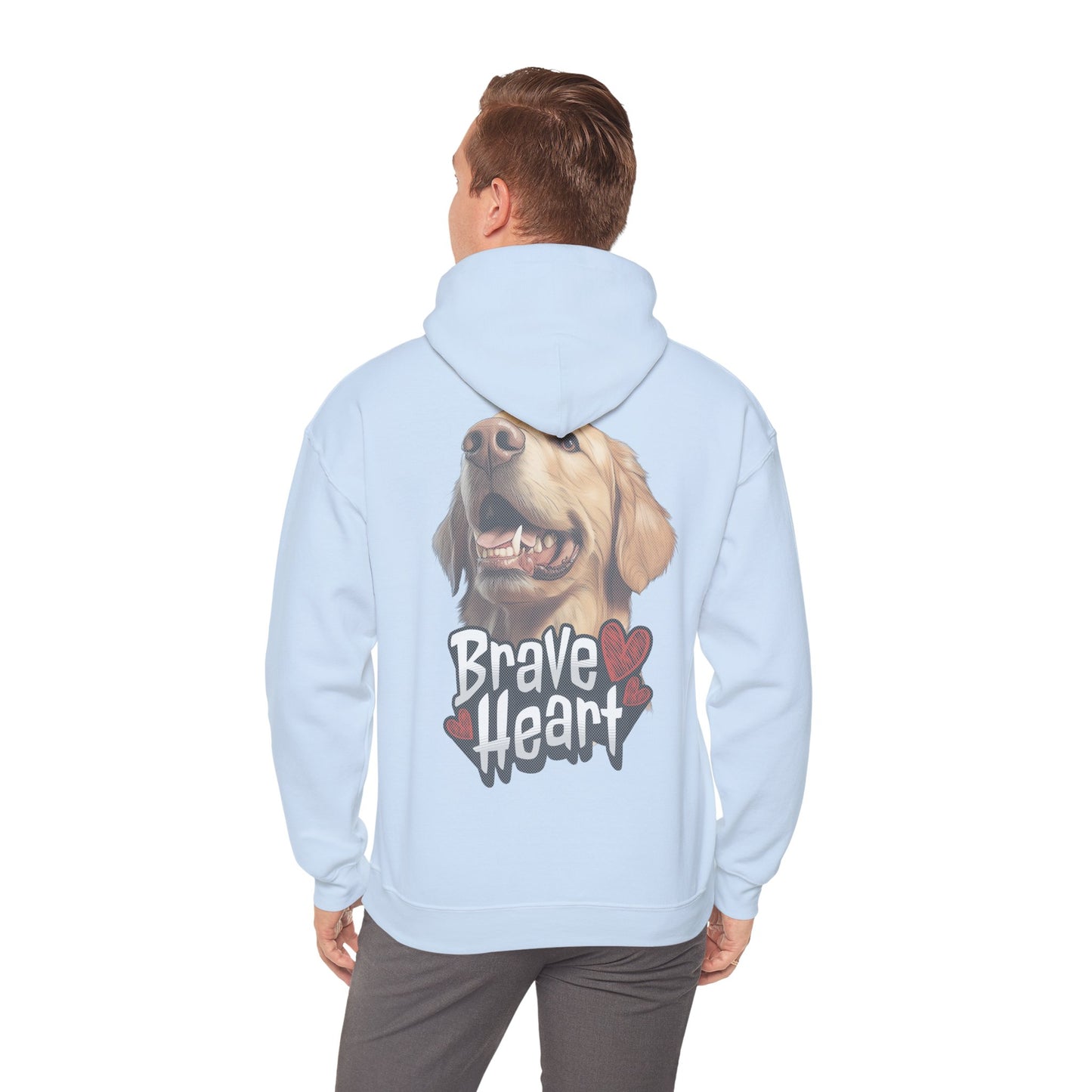 Brave Heart Goldie - Unisex Heavy Blend™ Hoodie Sweatshirt