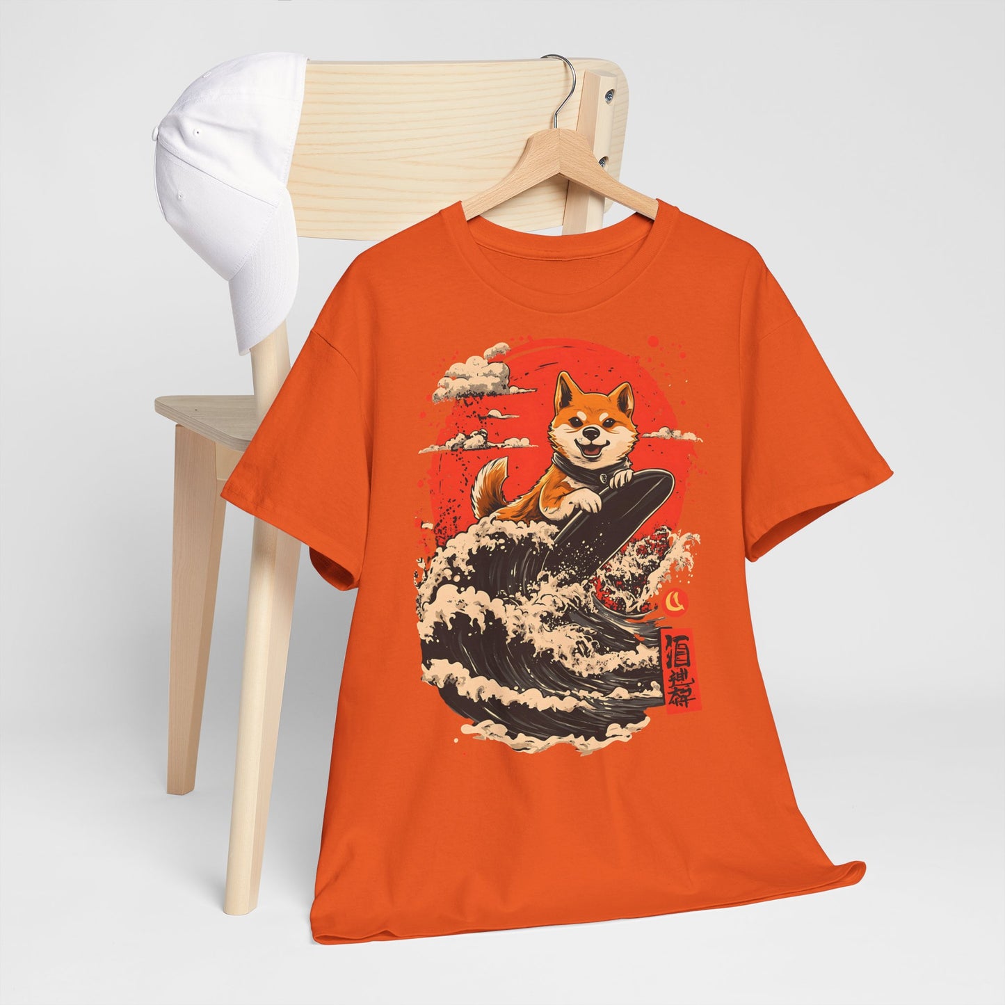 Shiba Inu Surfing T-Shirt