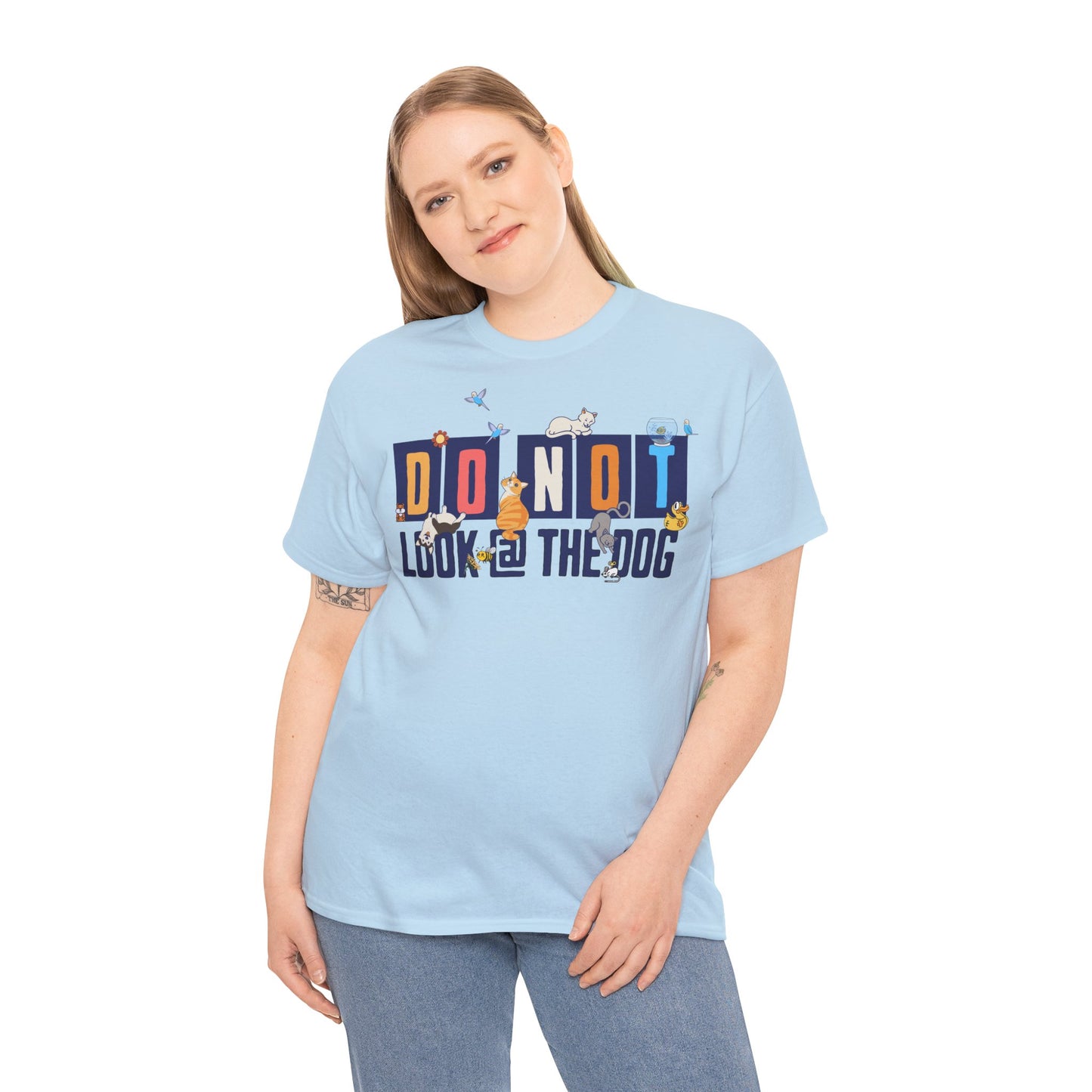 Do not look @ the dog tshirt - Find the dog game tshirt