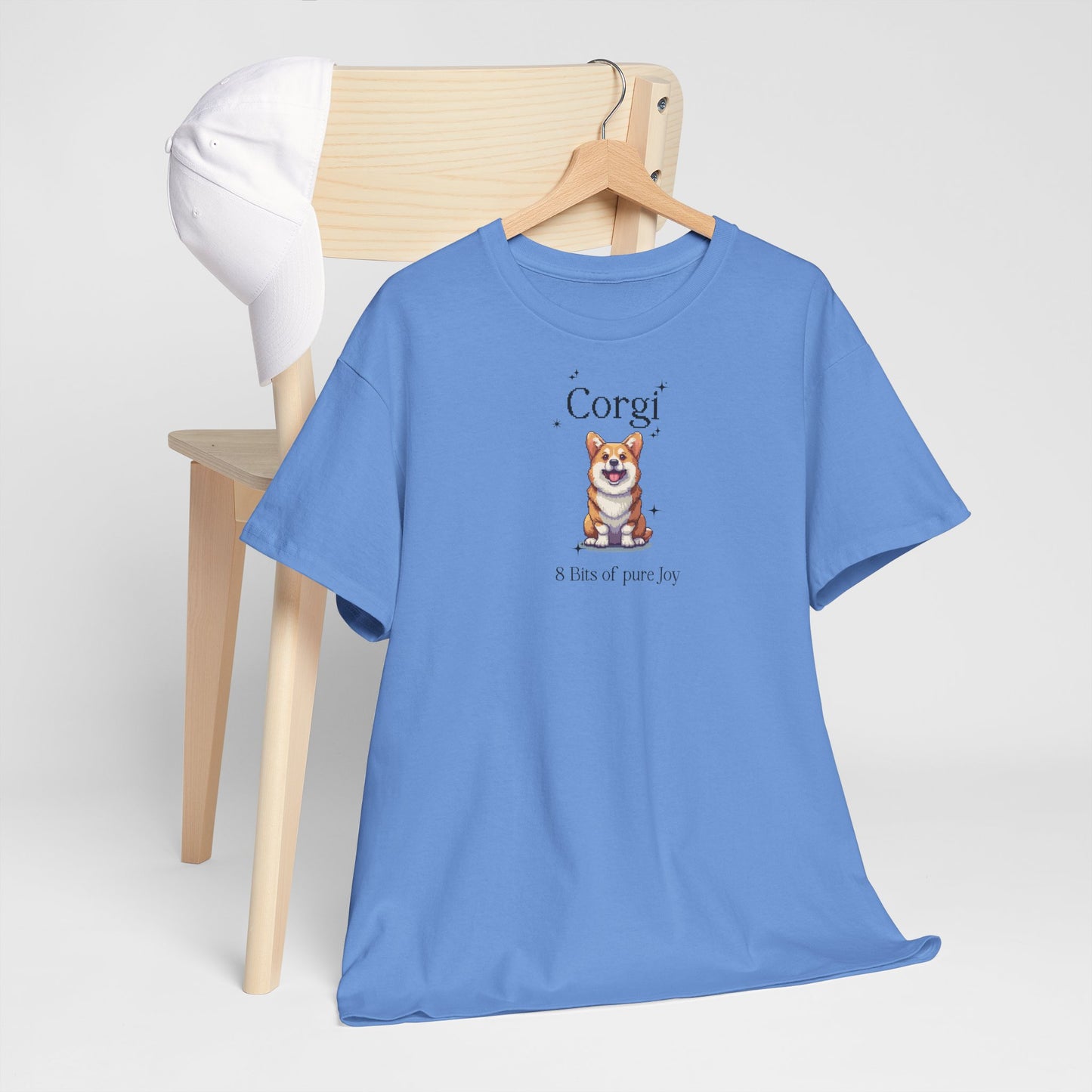 T-Shirt - Corgi 8 bit Gamer Pet Tee